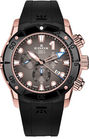 EDOX CO-1 CHRONOGRAPH 10242 TINRCA BRDR