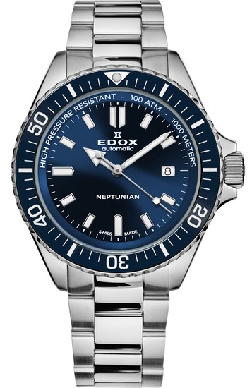 EDOX SKYDIVER NEPTUNIAN 80120 3BUM BUF