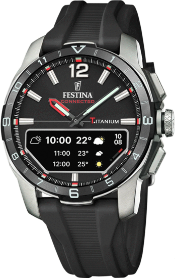 MEN'S FESTINA CONNECTED D BLACK WATCH 23000/4