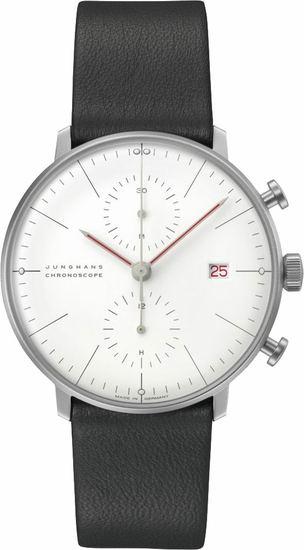 JUNGHANS max bill Chronoscope Bauhaus 27/4303.02