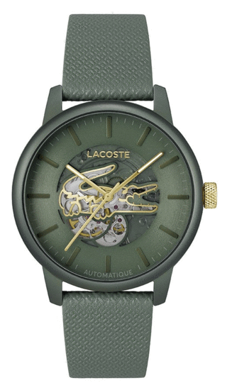 Lacoste.12.12 Automatic Leather Watch 2011384