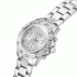 Guess Ladies Silver Tone Multi-function Watch GW0771L1