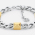 Tommy Hilfiger Two-Tone Curb Chain Bracelet 2780914